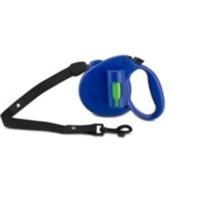 Paw Bio Retractable Leash with Green Pick Up Bags