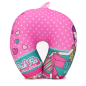 Pink Fizz Travel Pillow