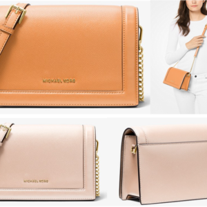 Jet Set Large Saffiano Leather Convertible Crossbody Bag