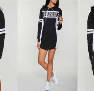 Queen Sweatshirt Dress