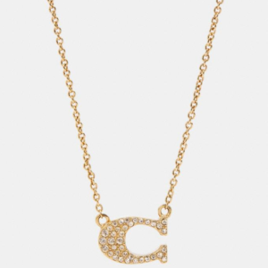 Coach - Pave Signature Necklace
