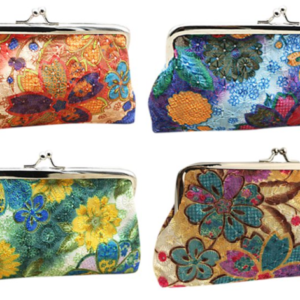 Women's Vintage Floral Clutch Purse Hand Bag Coin Card Holder Long Wallet